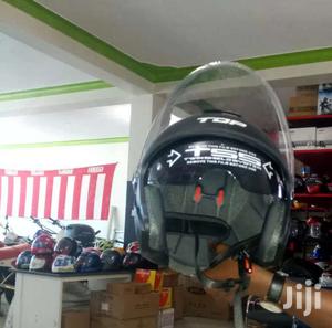 IBK Half Face Helmet With a Sunvisor