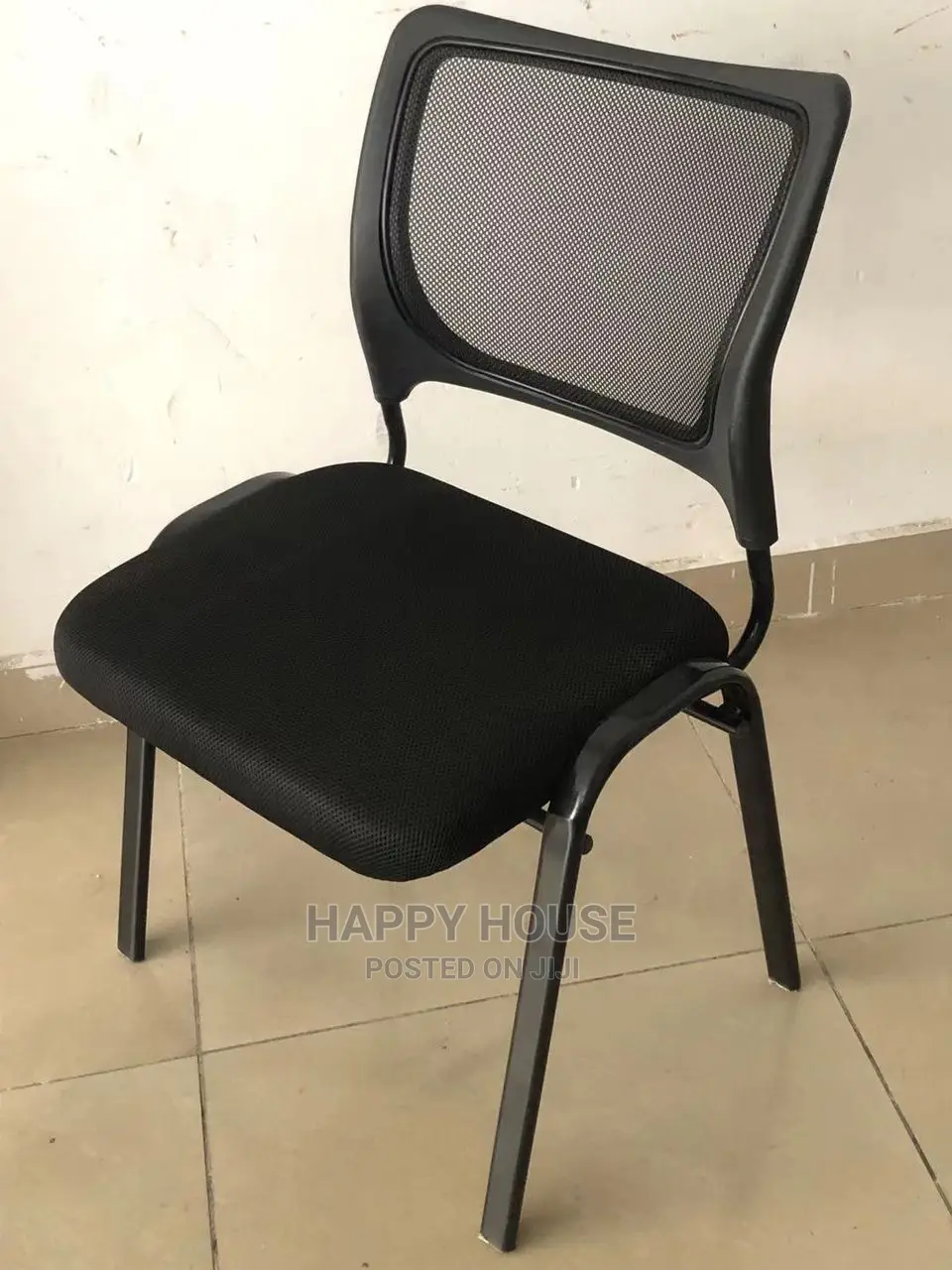 Mesh Office Visitor Chairs (Stackable)