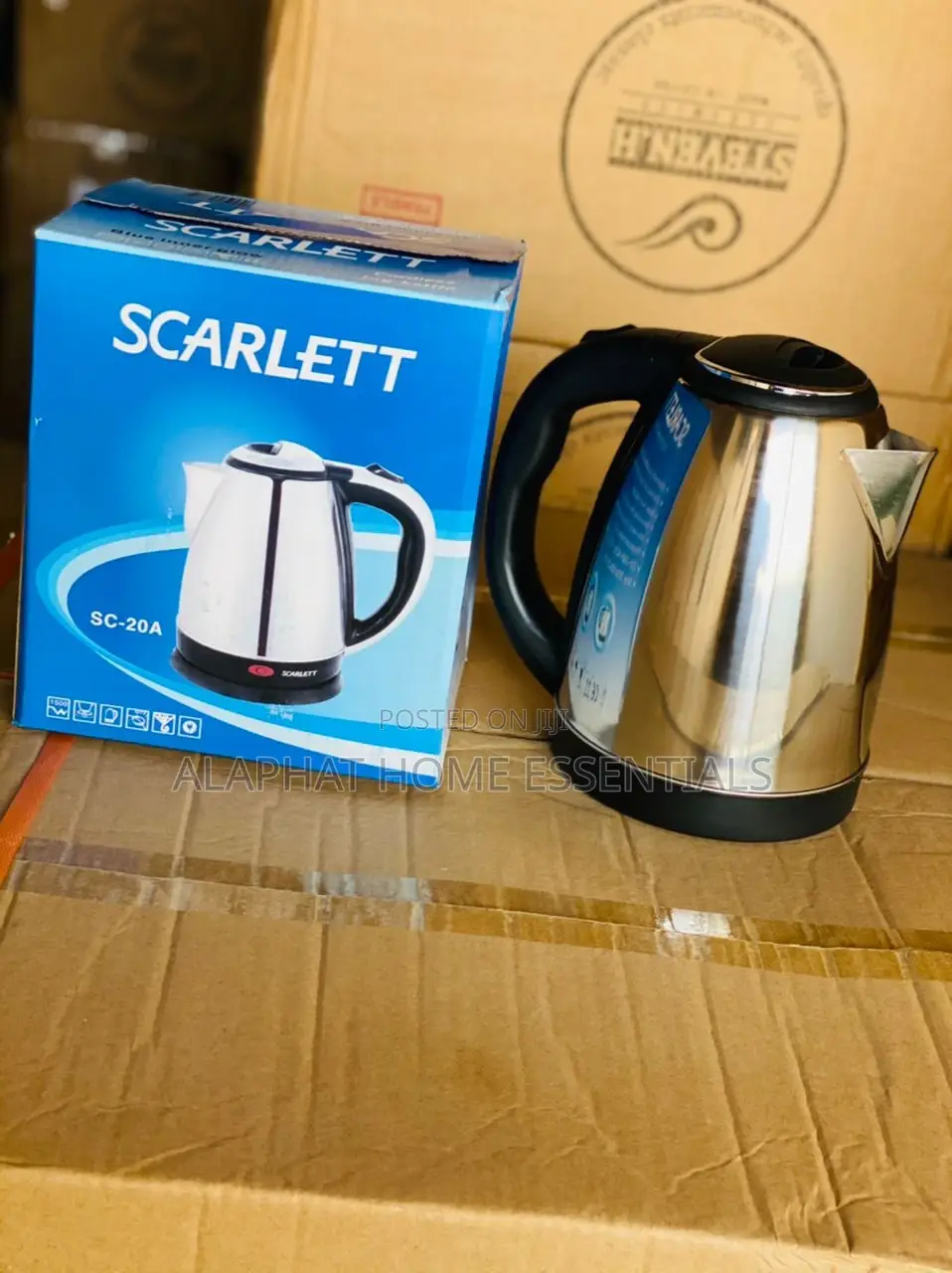 Scarlet Water Kettle or Percolator