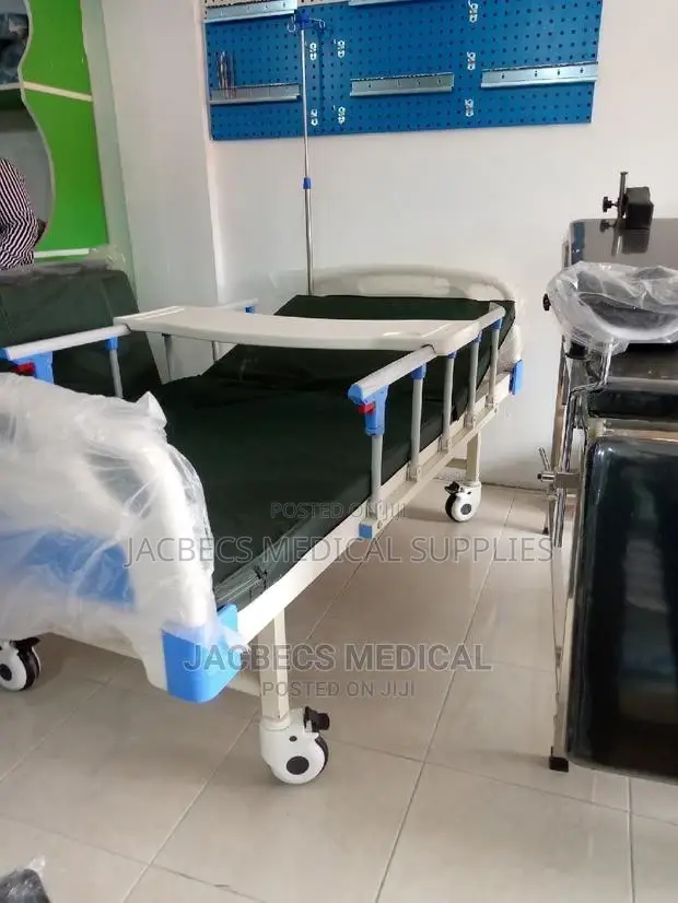 Medical Bed Single Crank Abs With Mattress
