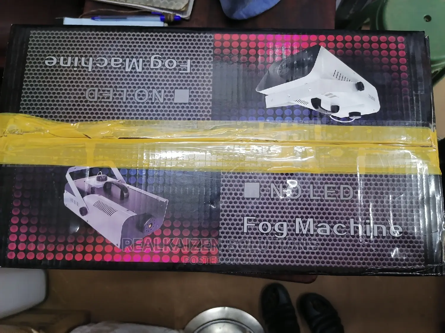 DJ FOGGER Smoke Maker 9 LED With Wireless Remote Controller