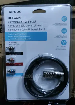 3 in 1 All Kinds All Laptop Lock Port