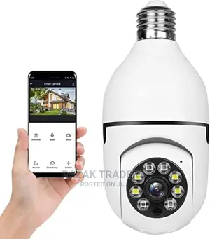 Wireless Wifi Light Bulb Camera Security Camera