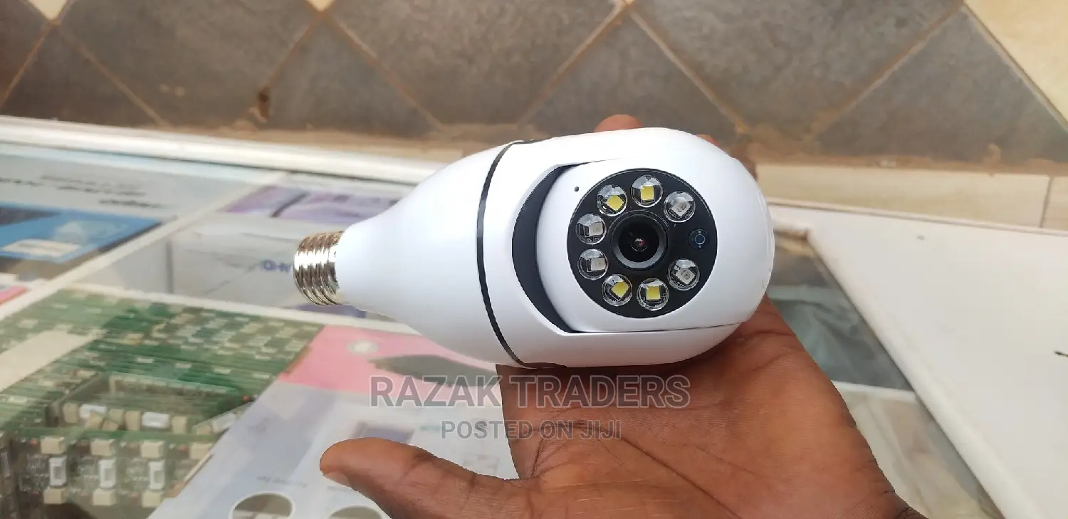 Wireless Wifi Light Bulb Camera Security Camera