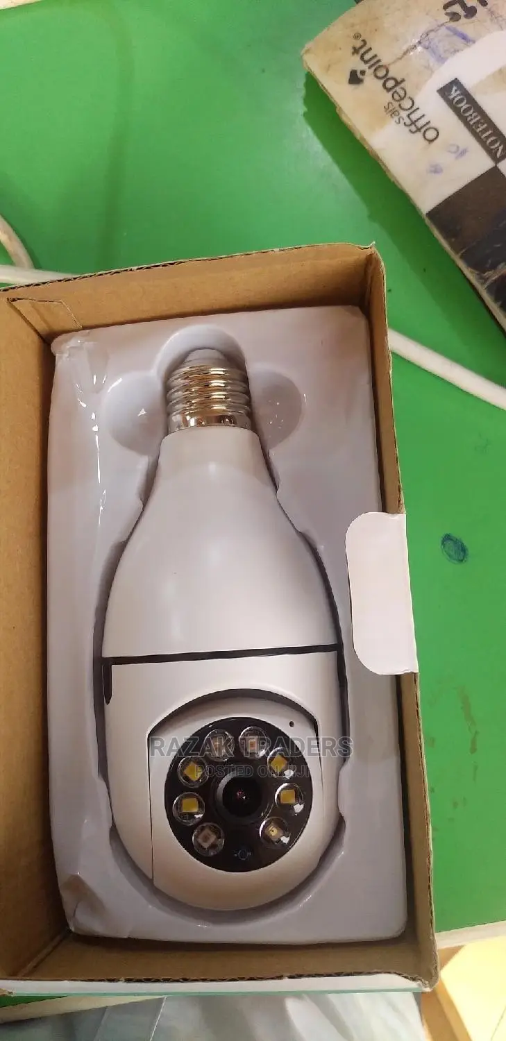 Wireless Wifi Light Bulb Camera Security Camera