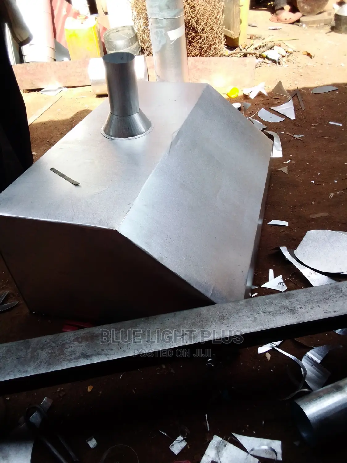 Fabrication of Kitchen Extractor Chimney With Fans