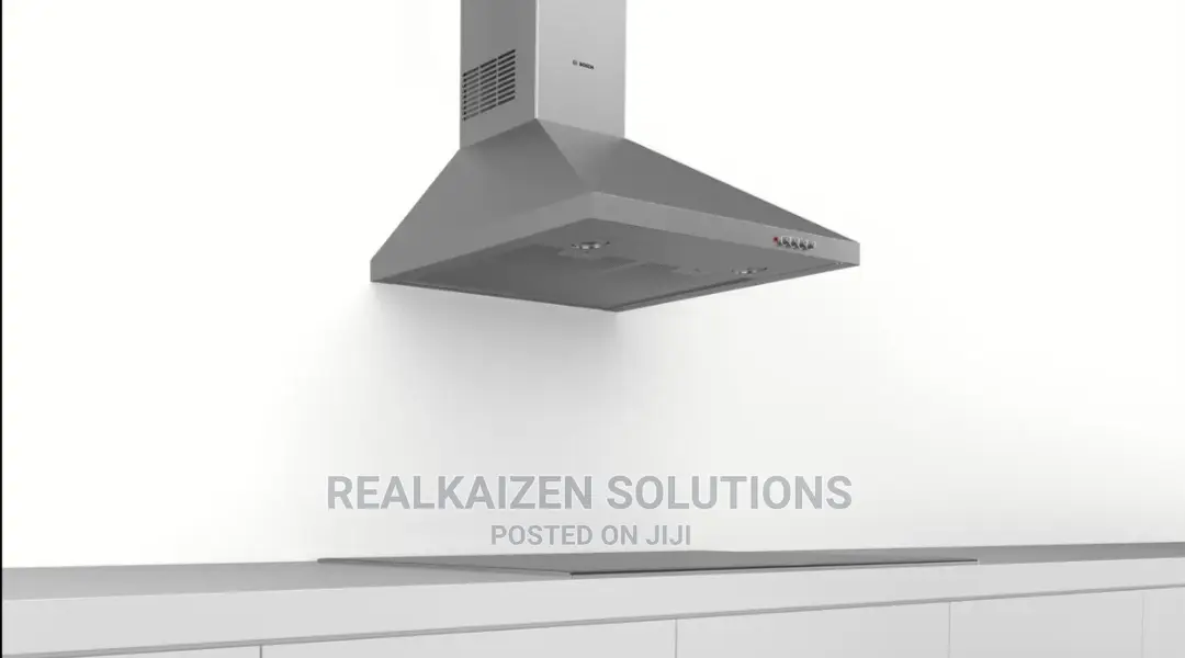 BOSCH 2 Wall Mounted Brushed Steel Smoke Extractor Hood