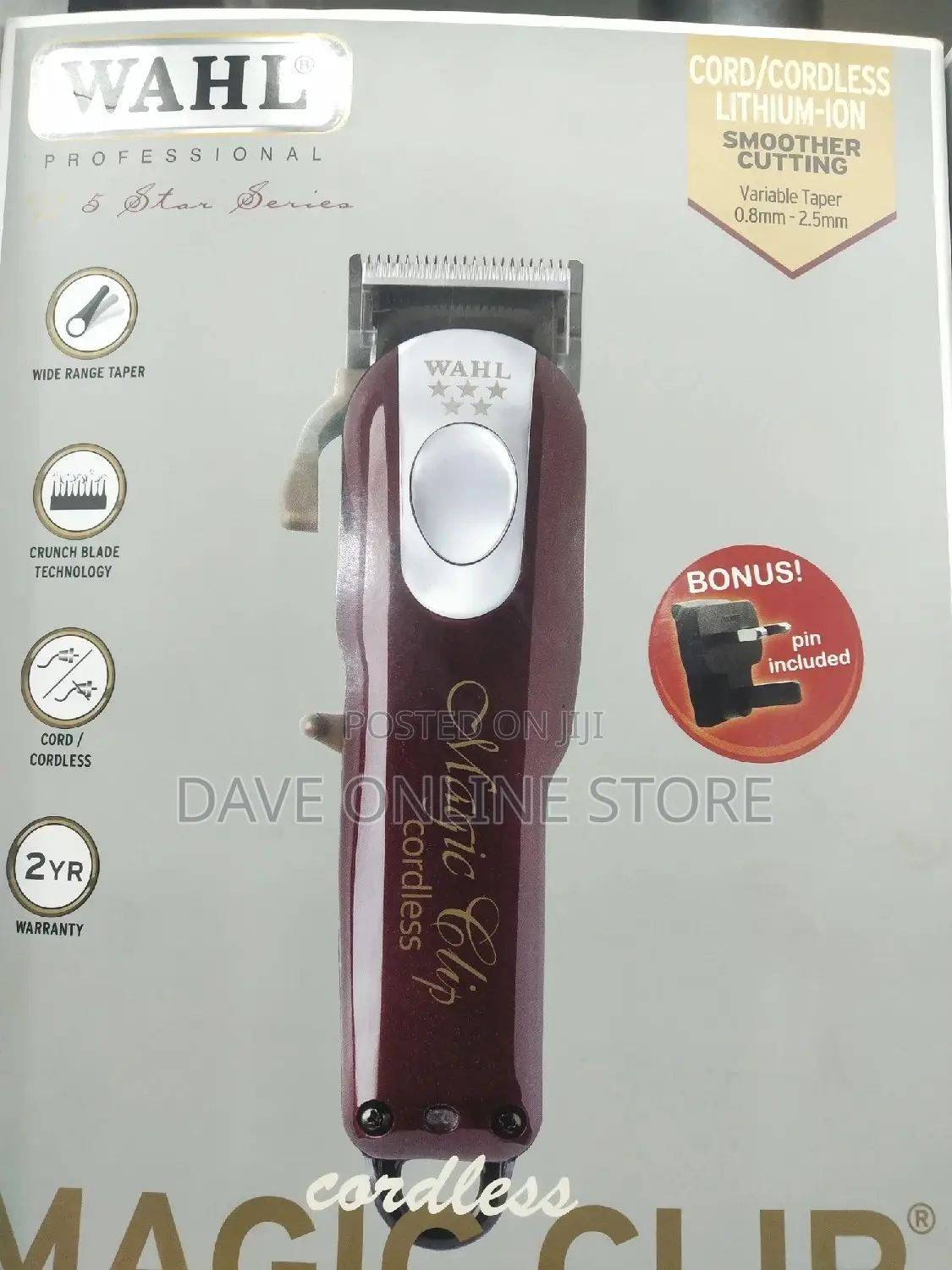 Wahl Professional Cordless Magic Clipper