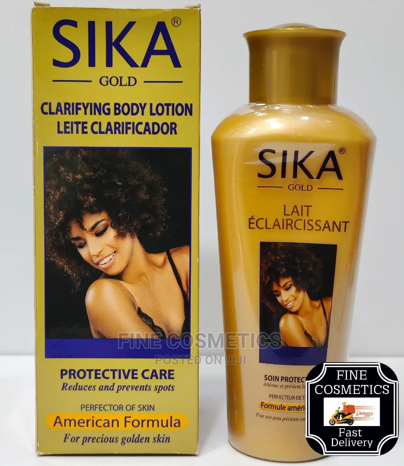 ORIGINAL Sika Gold Unifying Complexion Body Lotion 450ML