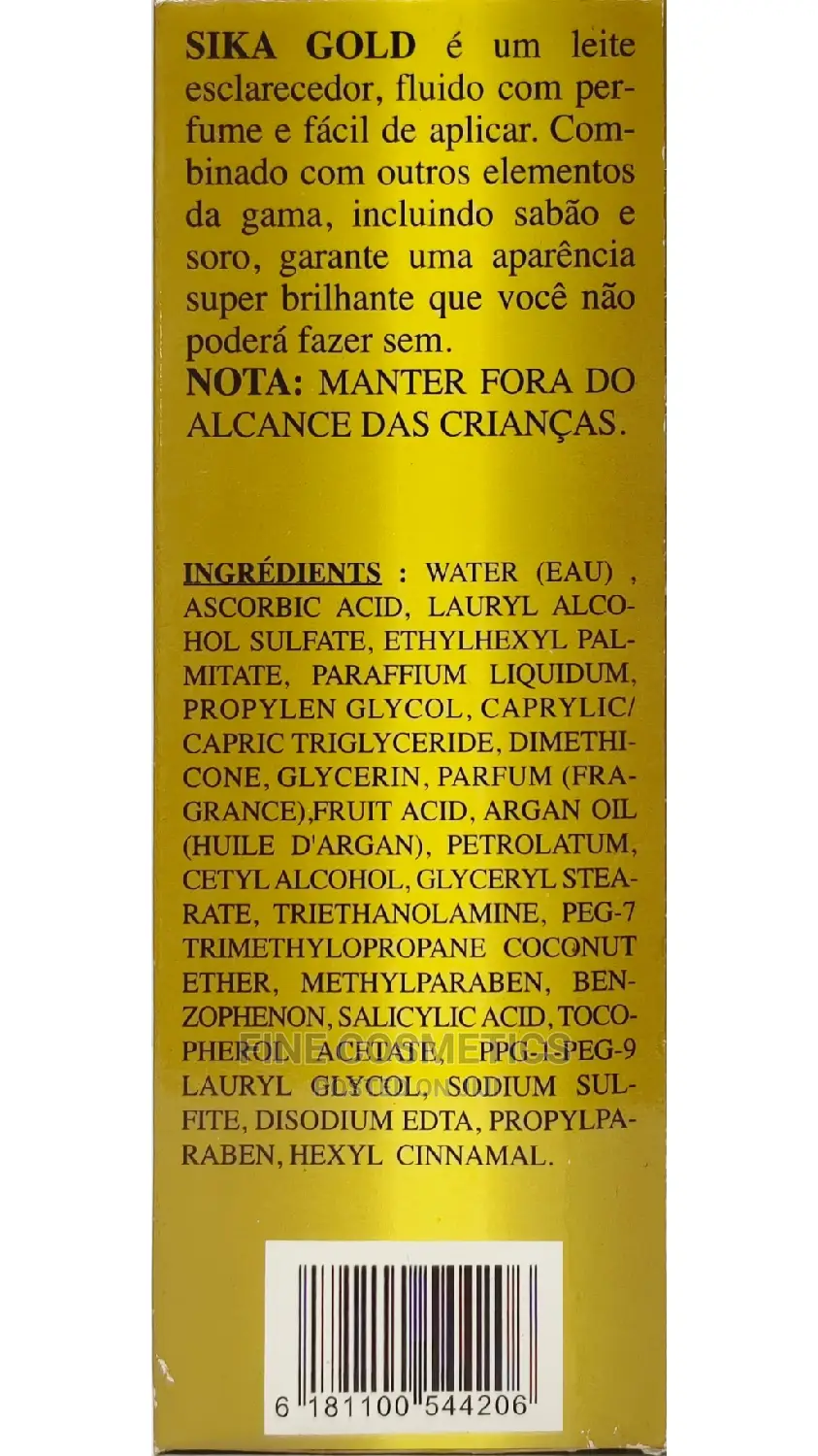 ORIGINAL Sika Gold Unifying Complexion Body Lotion 450ML