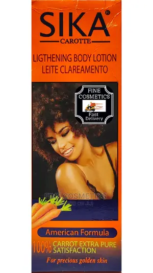 ORIGINAL Sika Gold American Formula Carrot Lightening Lotion