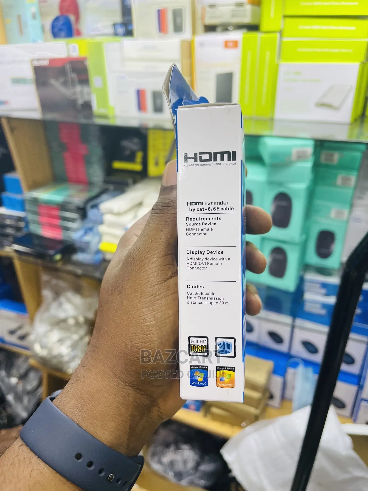 Hdmi Extender Over Ethernet Upto 30M