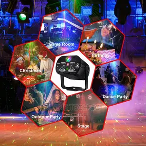 Mini Stage Lights DJ Club Disco Party Lights