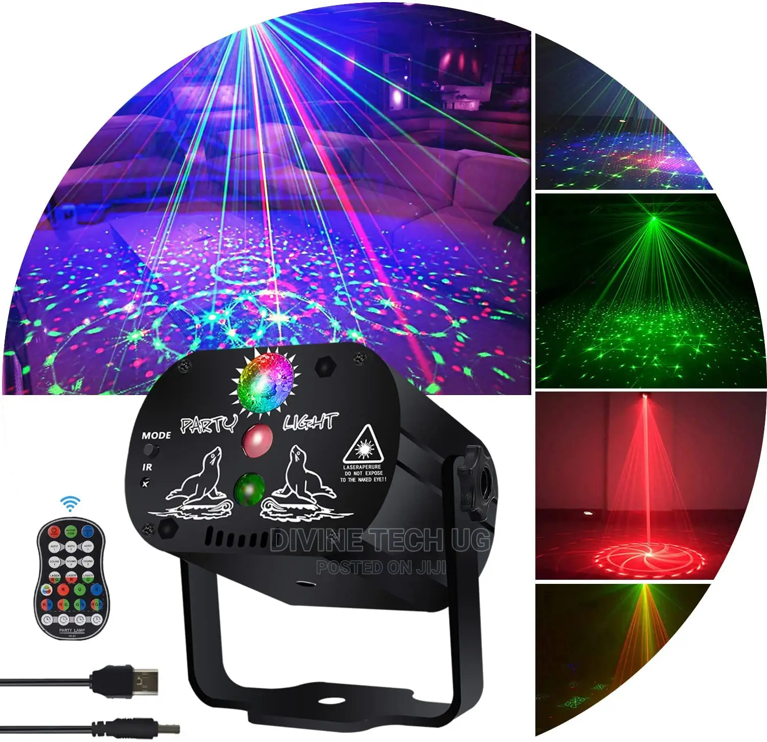 Mini Stage Lights DJ Club Disco Party Lights