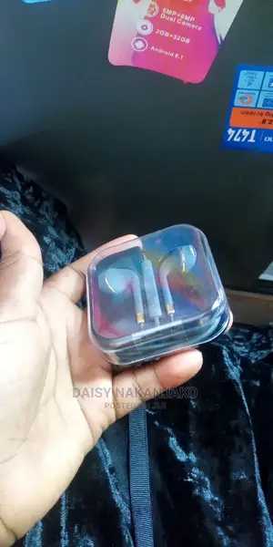 Apple Earphones Black