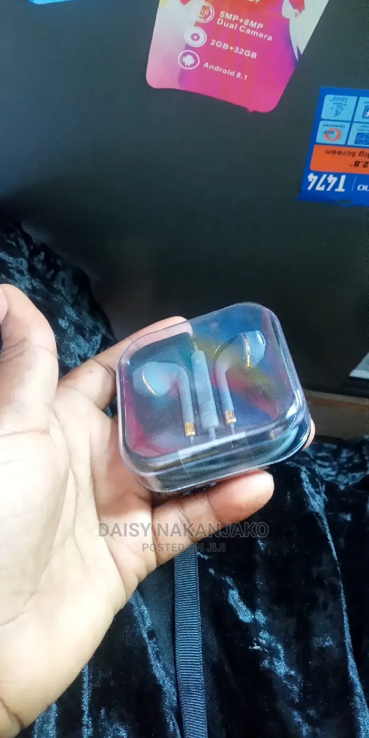 Apple Earphones Black