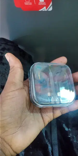 Apple Earphones Black