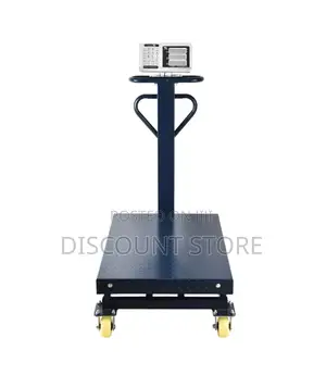Electronic Industrial Platform Scales With Rollers
