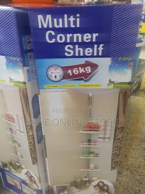 Bathroom Corner Storage Rack