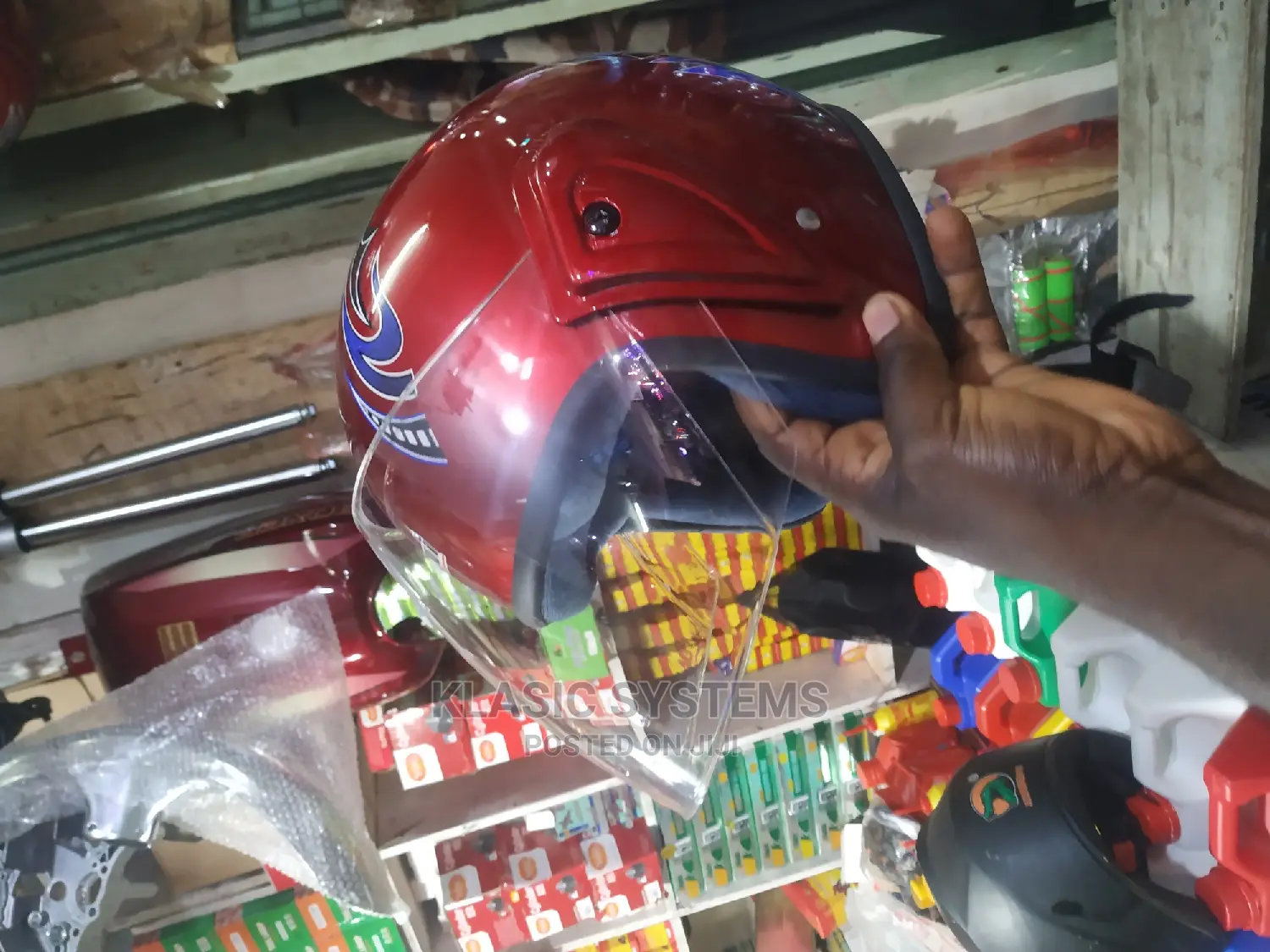 Helmet Available