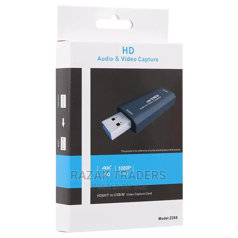 Audio Video Capture Cards 4k Cam Link Card HDMI to USB 3.0