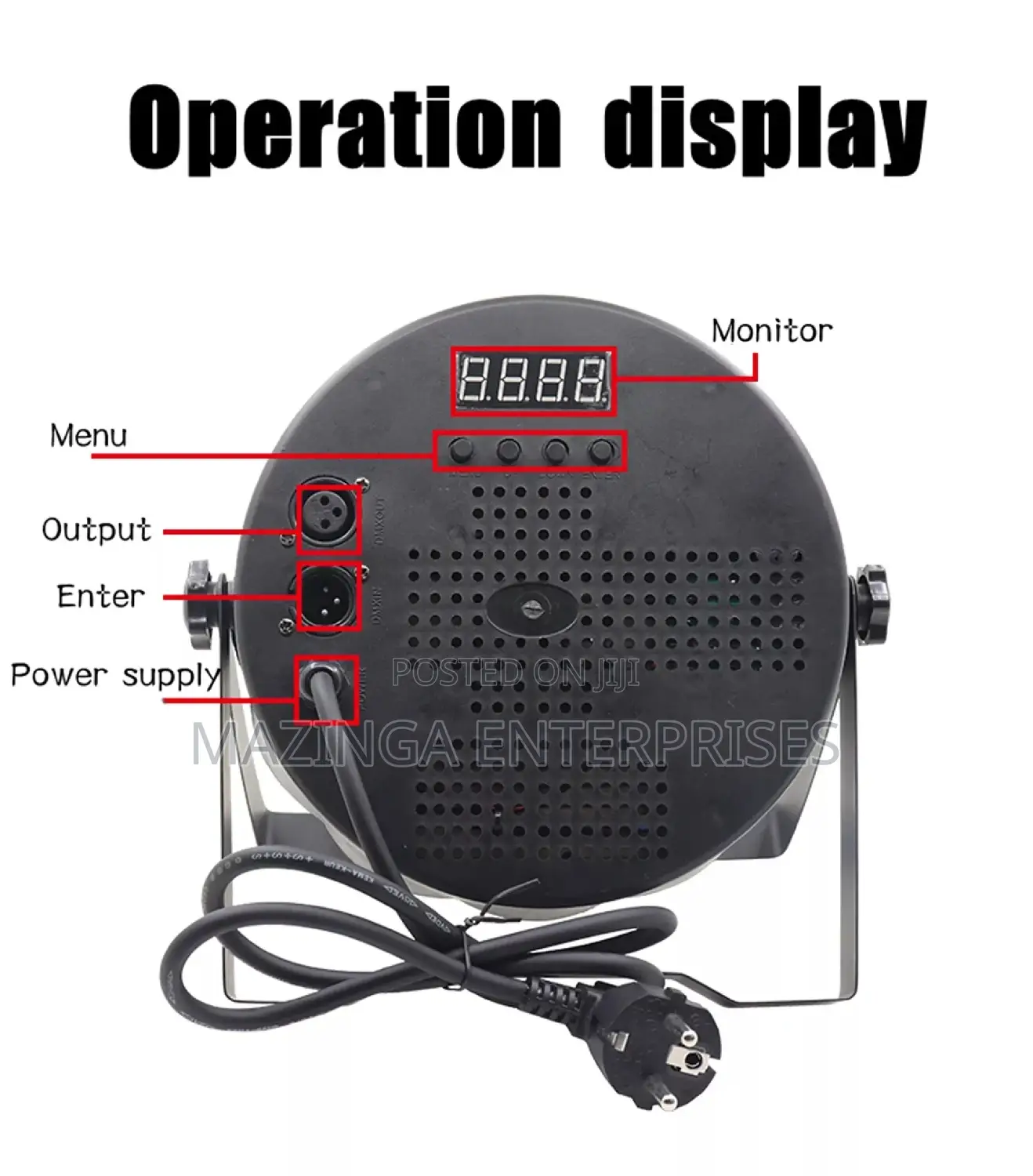 54head LED Music Intelligence Lights