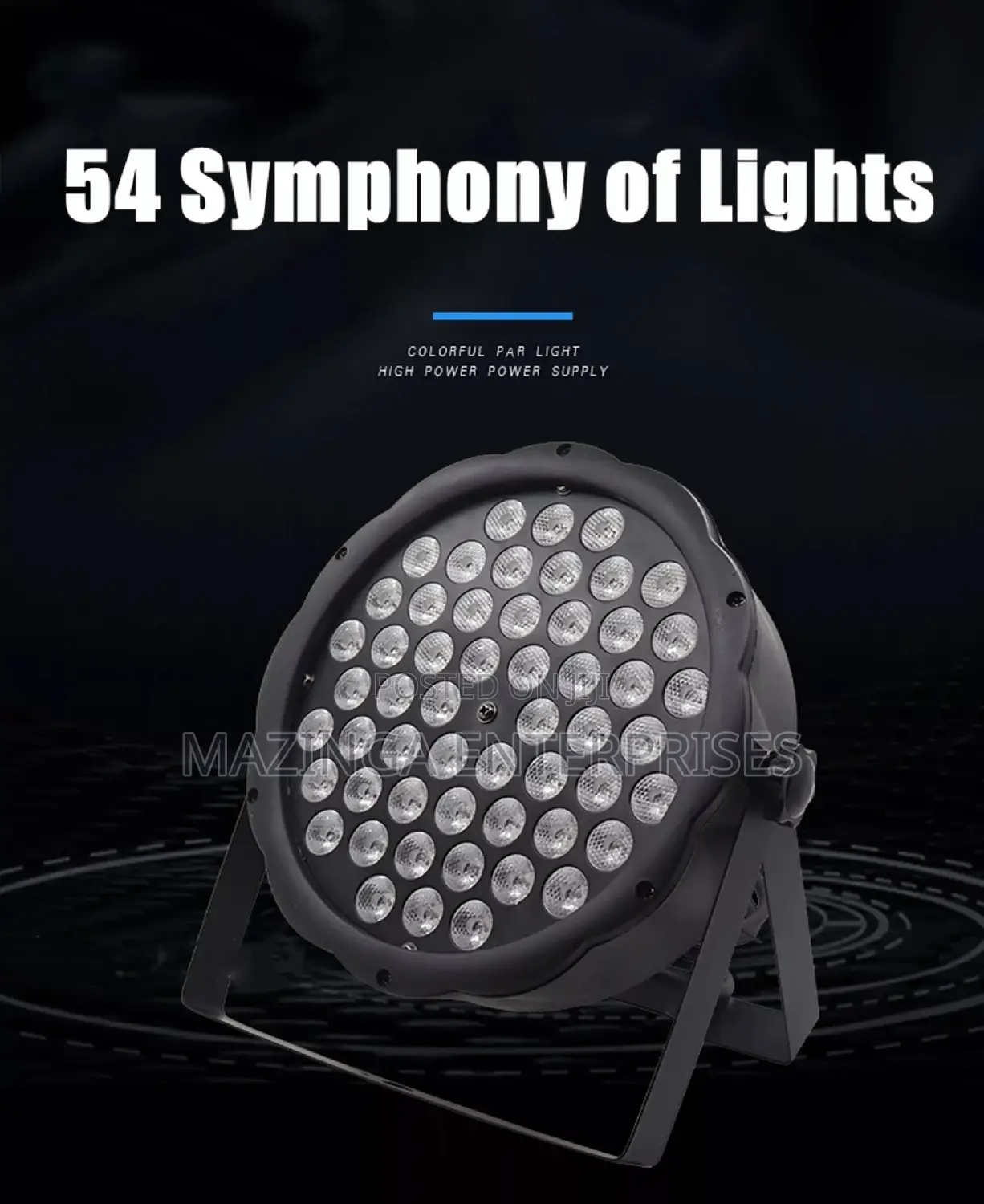 54head LED Music Intelligence Lights