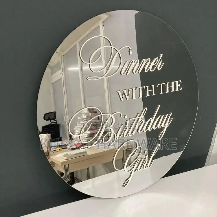 Plastic Mirror Acrylic Silver Sheet