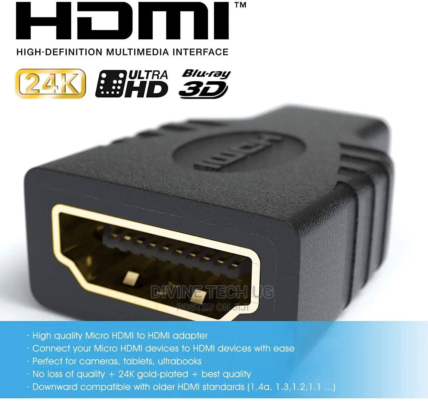 Micro HDMI Male to HDMI Female A
