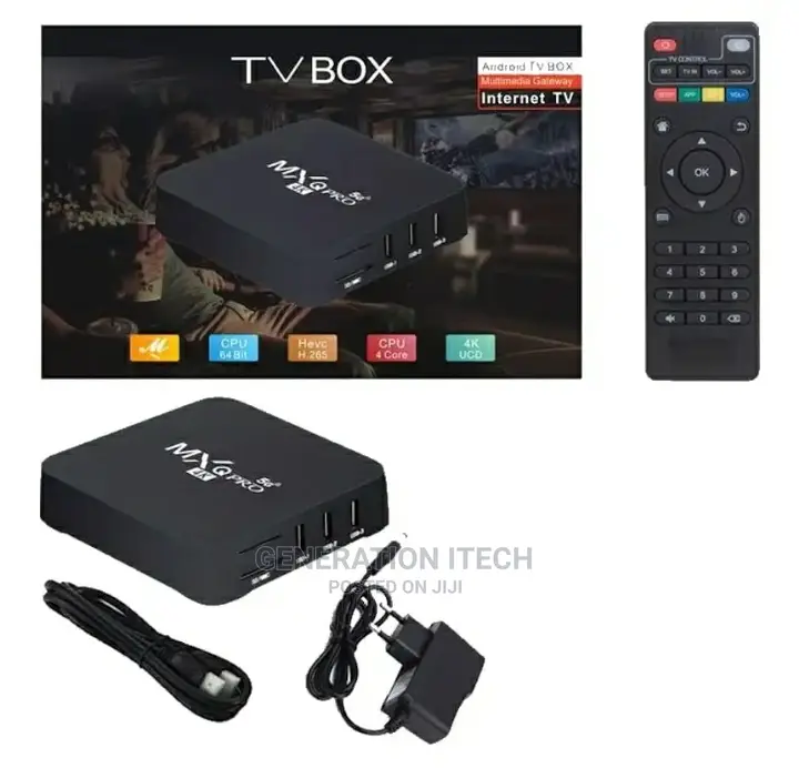 MXQ Pro Smart 4K Android TV Box Amlogic Quad Core