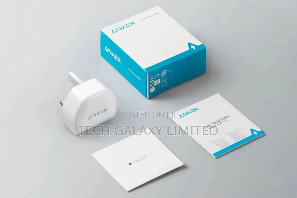 Anker 20W Usb Type C Charger Powerport 3 Nano