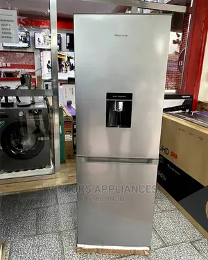 Hisense 341L Double Door Refrigerator With Water Dispenser