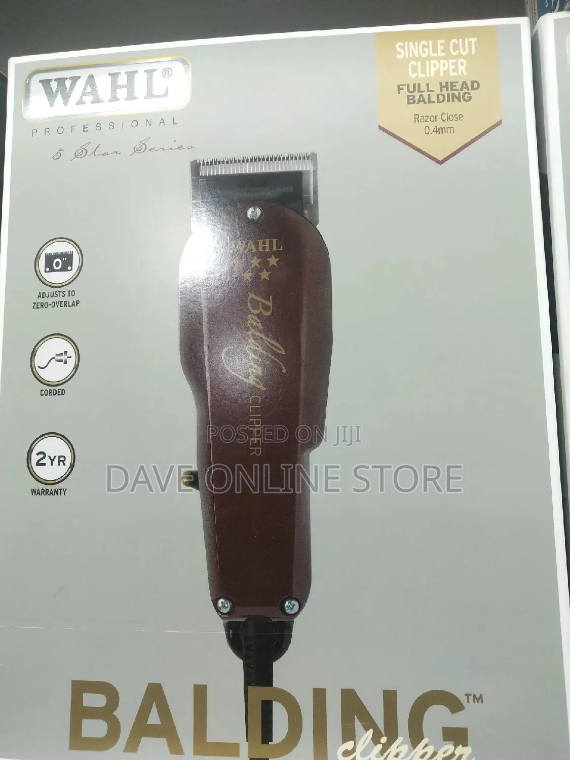 Original Wahl Professional Balding Hair Clipper