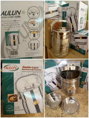 2.5L Aulun Double Layer Food Flask