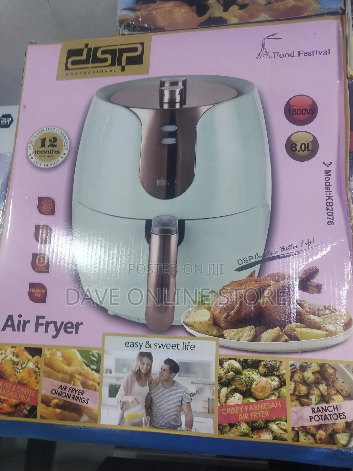 8L Dsp Air Fryer