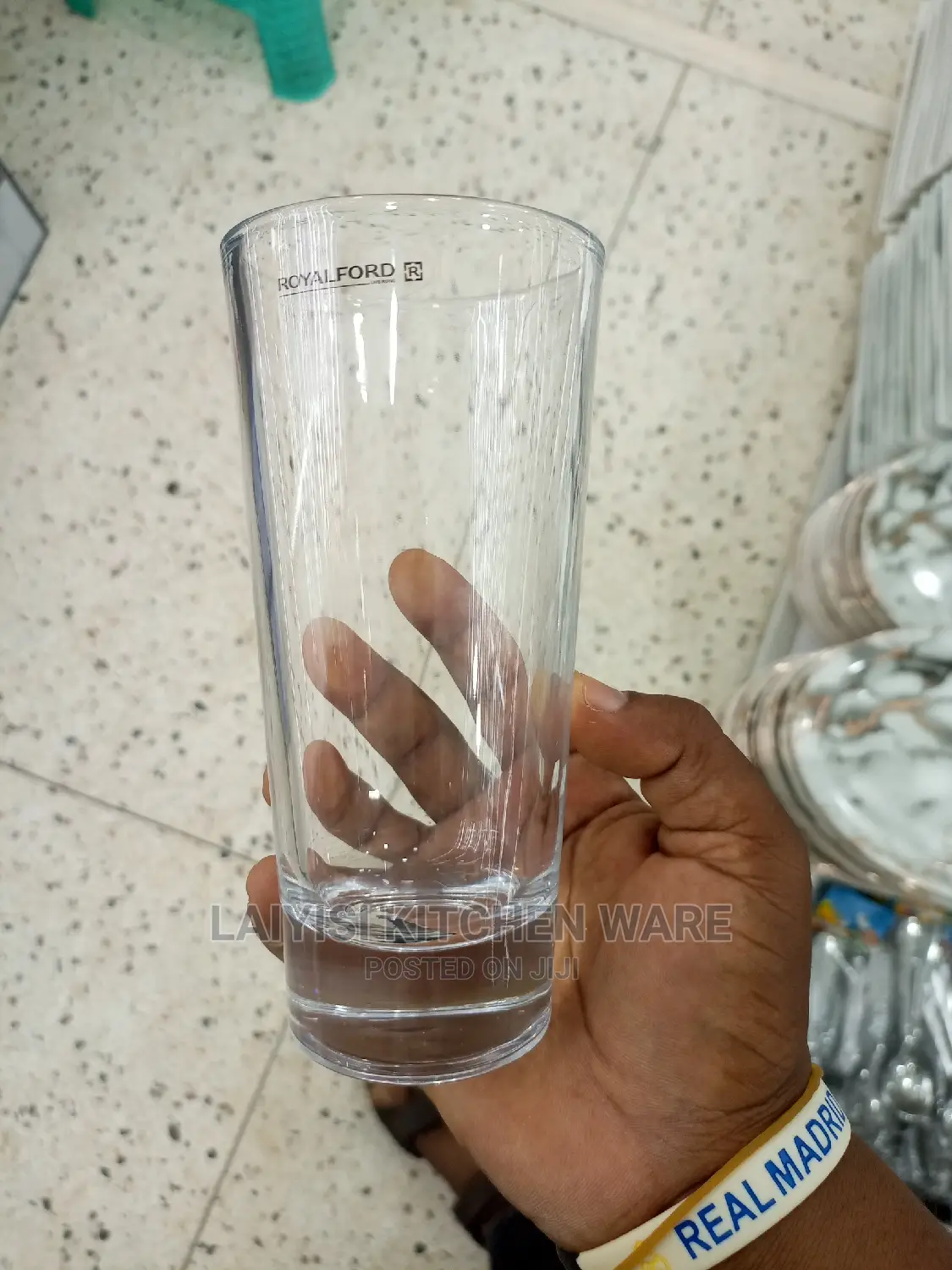 6pieces of Original Royal Ford Heavy Juice and Water Glass