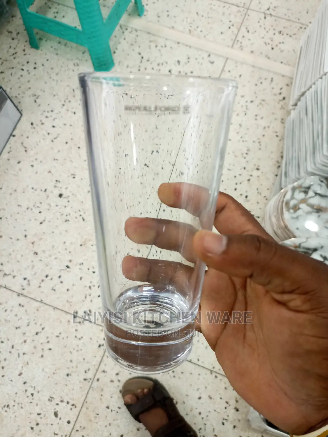 6pieces of Original Royal Ford Heavy Juice and Water Glass