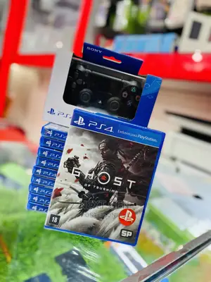Ghost of Tsushima With Ps4 Controller Bundle