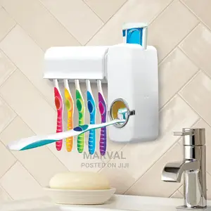 Toothpaste Dispenser and Tooth Holder