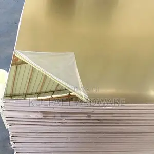 Acrylic Mirror Gold Sheets