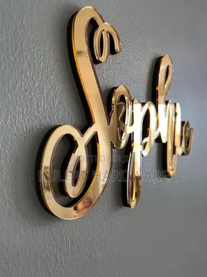 Acrylic Mirror Gold Sheets