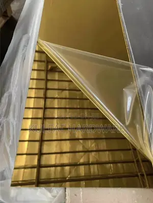 Acrylic Mirror Gold Sheets