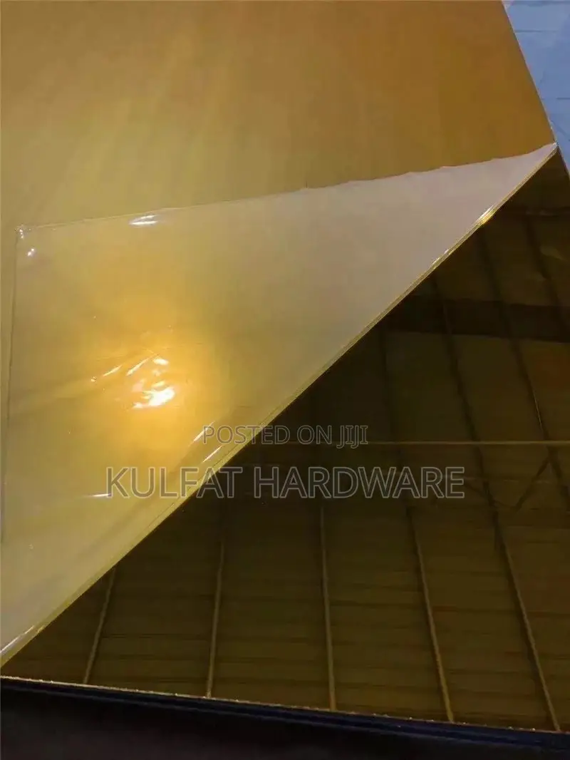 Acrylic Mirror Gold Sheets