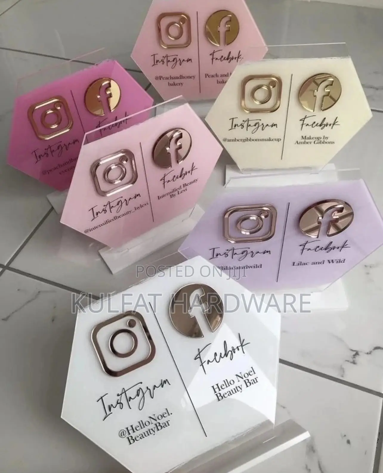 Acrylic Mirror Gold Sheets