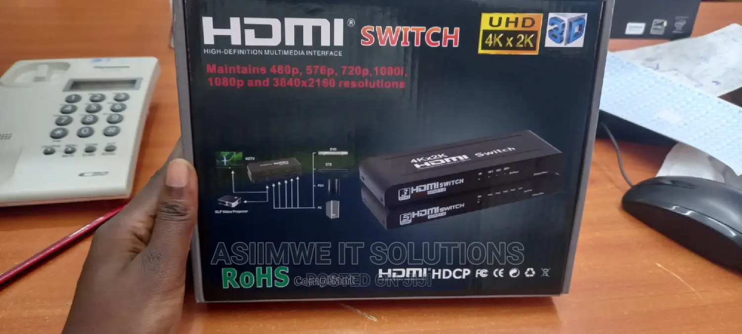 Hdmi Switch 5 in One