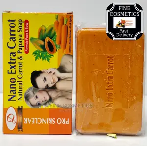 Original Nano Extra Natural Carrot and Papaya Whitening Soap