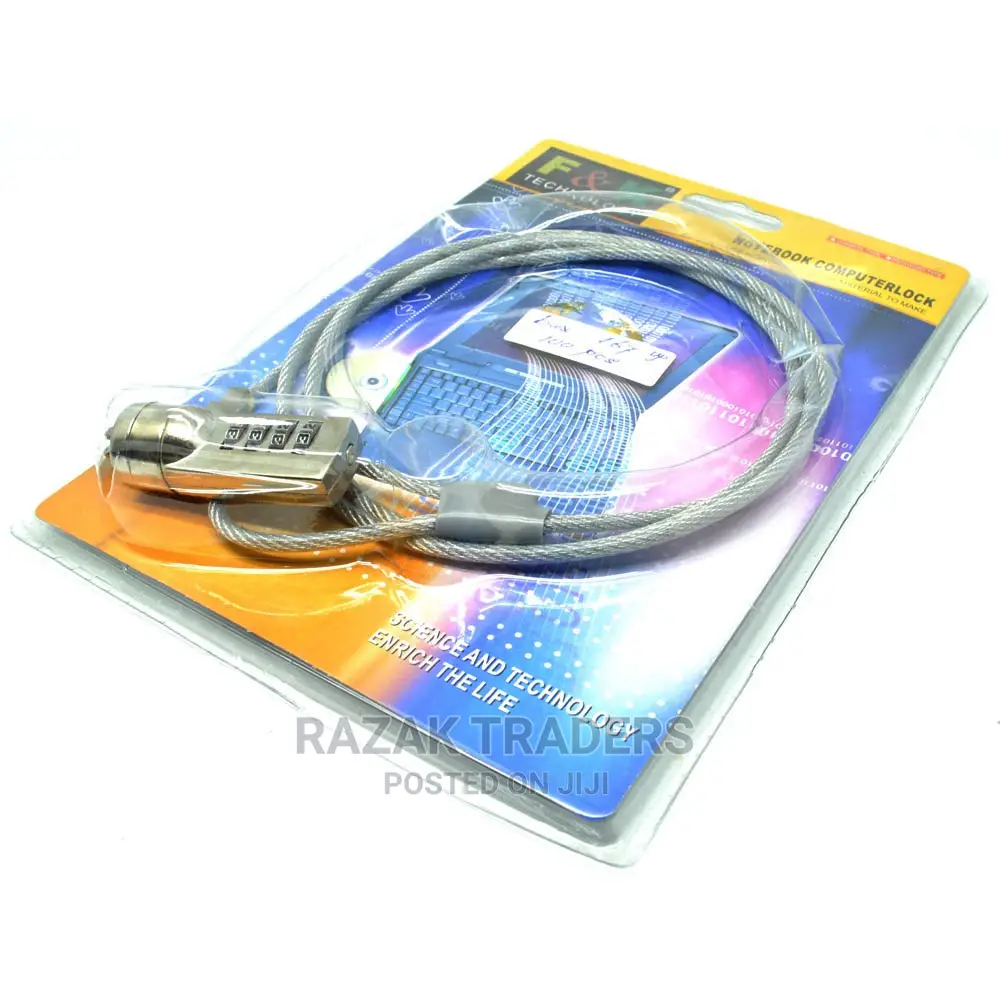 Security Number Lock Cable Chain, Notebook Laptop Computer