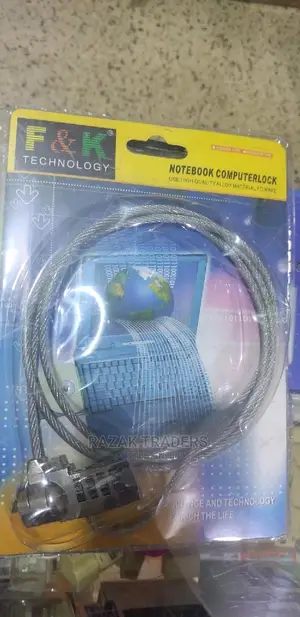 Security Number Lock Cable Chain, Notebook Laptop Computer