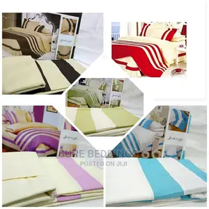 Stripped Duvet Cover Bedsheets