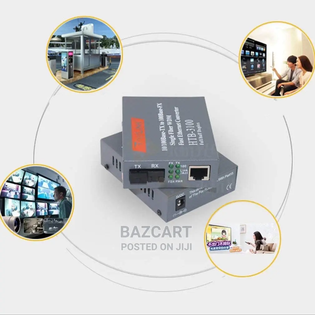 Fiber WDM Fiber Media Converter